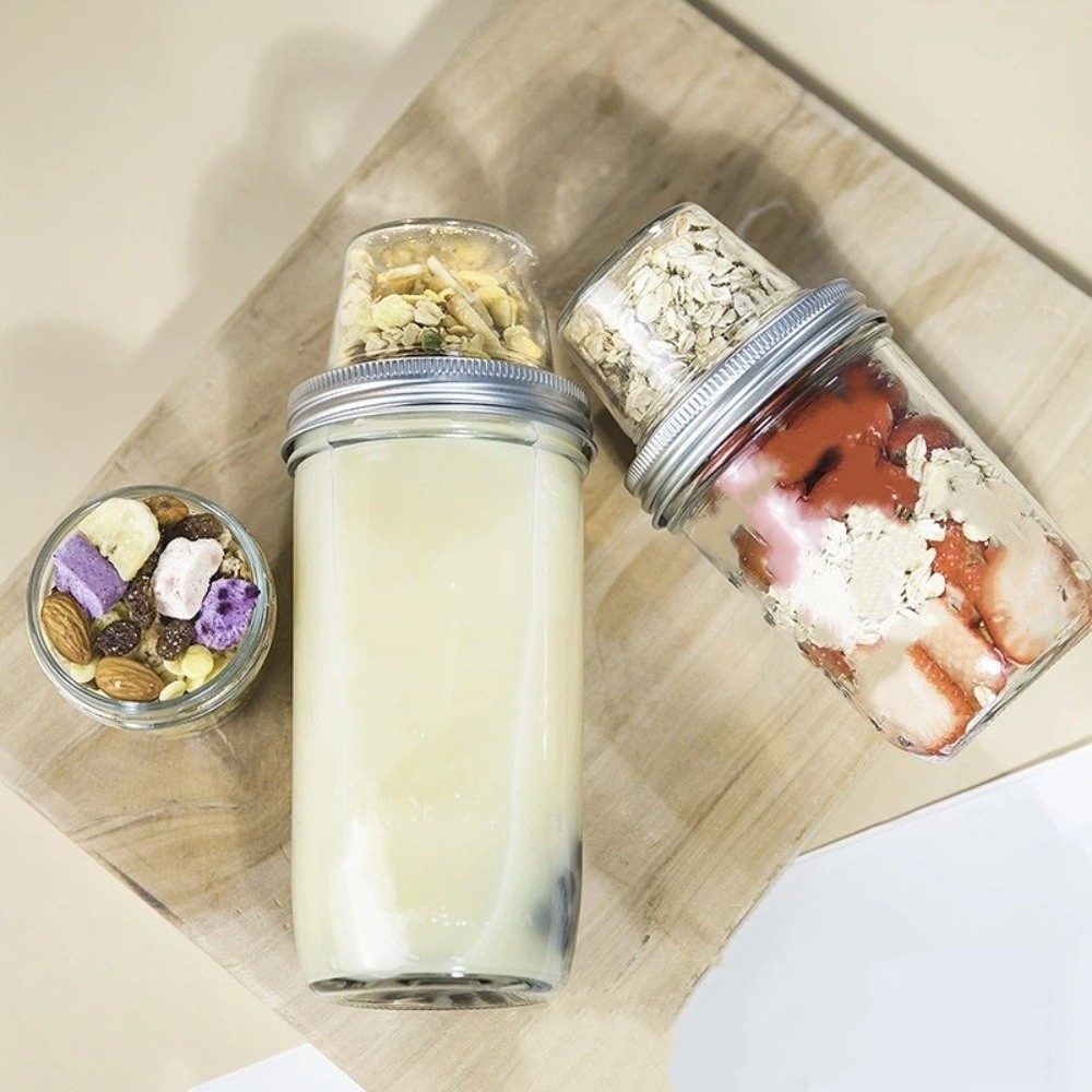 Dual-Layer Yogurt Parfait Cups - Meal Prep Yogurt ulasan dan harga