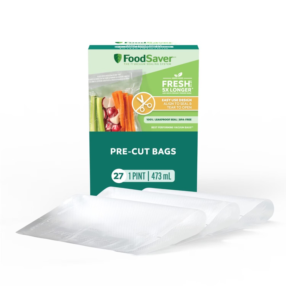FoodSaver Pint Vacuum Seal Bag - Meal Prep For Cutting ulasan dan harga