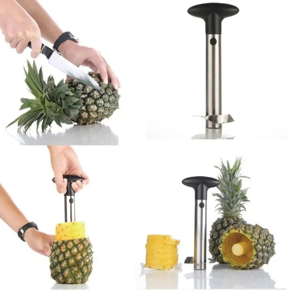 Stainless Steel Pineapple Peel - Pineapple Corer Slicer ulasan dan harga