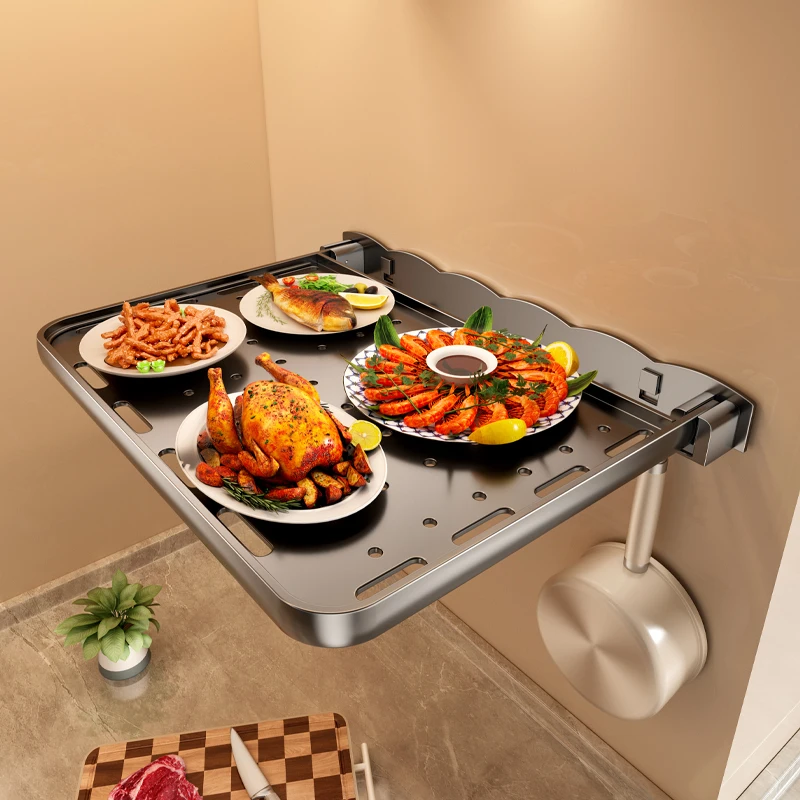 Space Aluminum Foldable Kitche - Meal Prep For Cutting ulasan dan harga