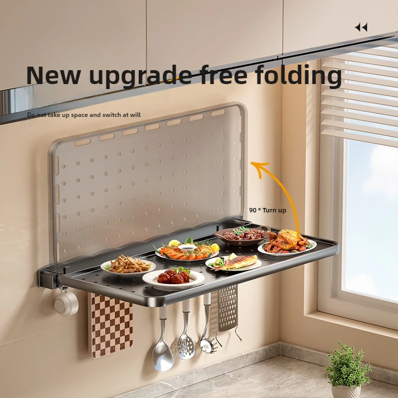 Space Aluminum Foldable Kitche - Meal Prep For Cutting ulasan dan harga