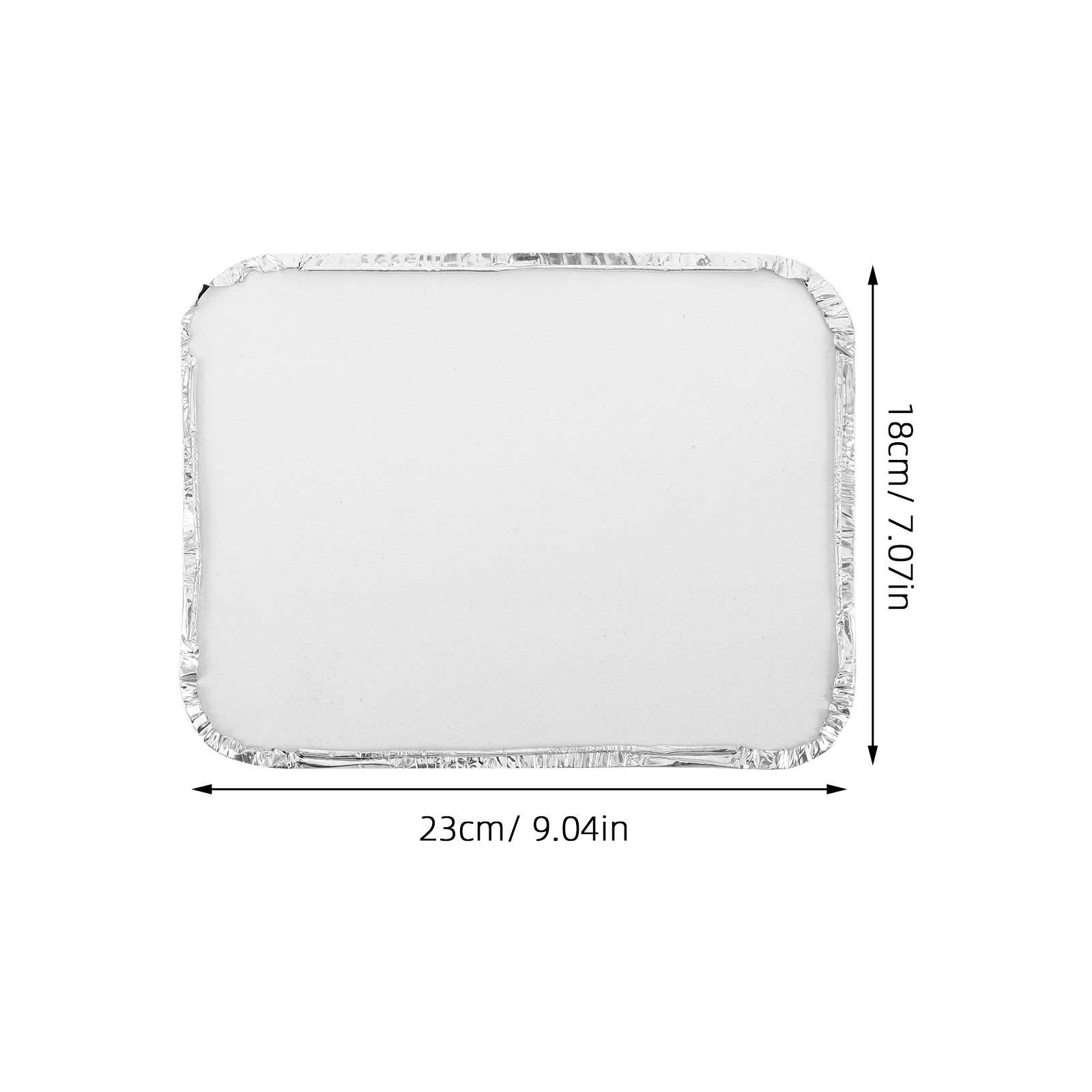 20Pcs Lidded Aluminum Foil Foo - Meal Prep Restaurant ulasan dan harga