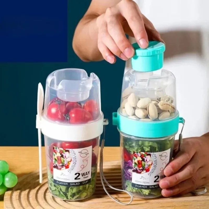 Oatmeal Yogurt Salad Cup Porta - Meal Prep Oatmeal Jars ulasan dan harga