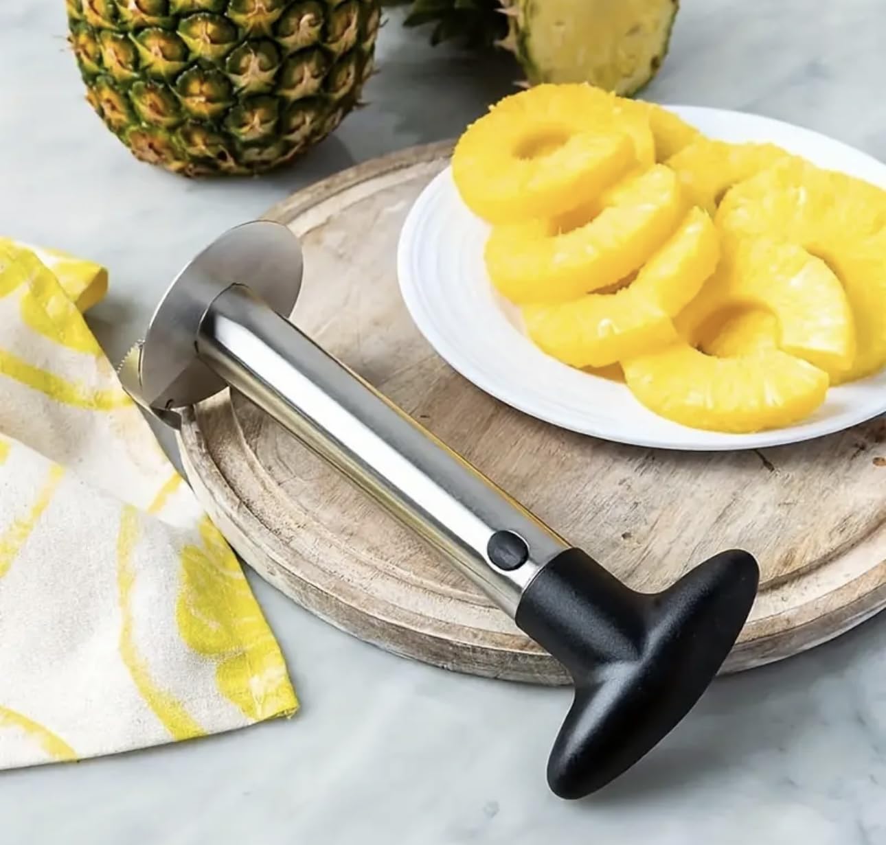 Heavy Duty Pineapple Cutter An - Pineapple Corer Slicer ulasan dan harga