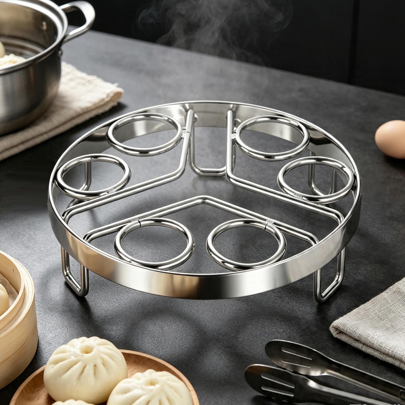 Egg Steamer Rack Stainless Ste - Meal Prep Restaurant ulasan dan harga