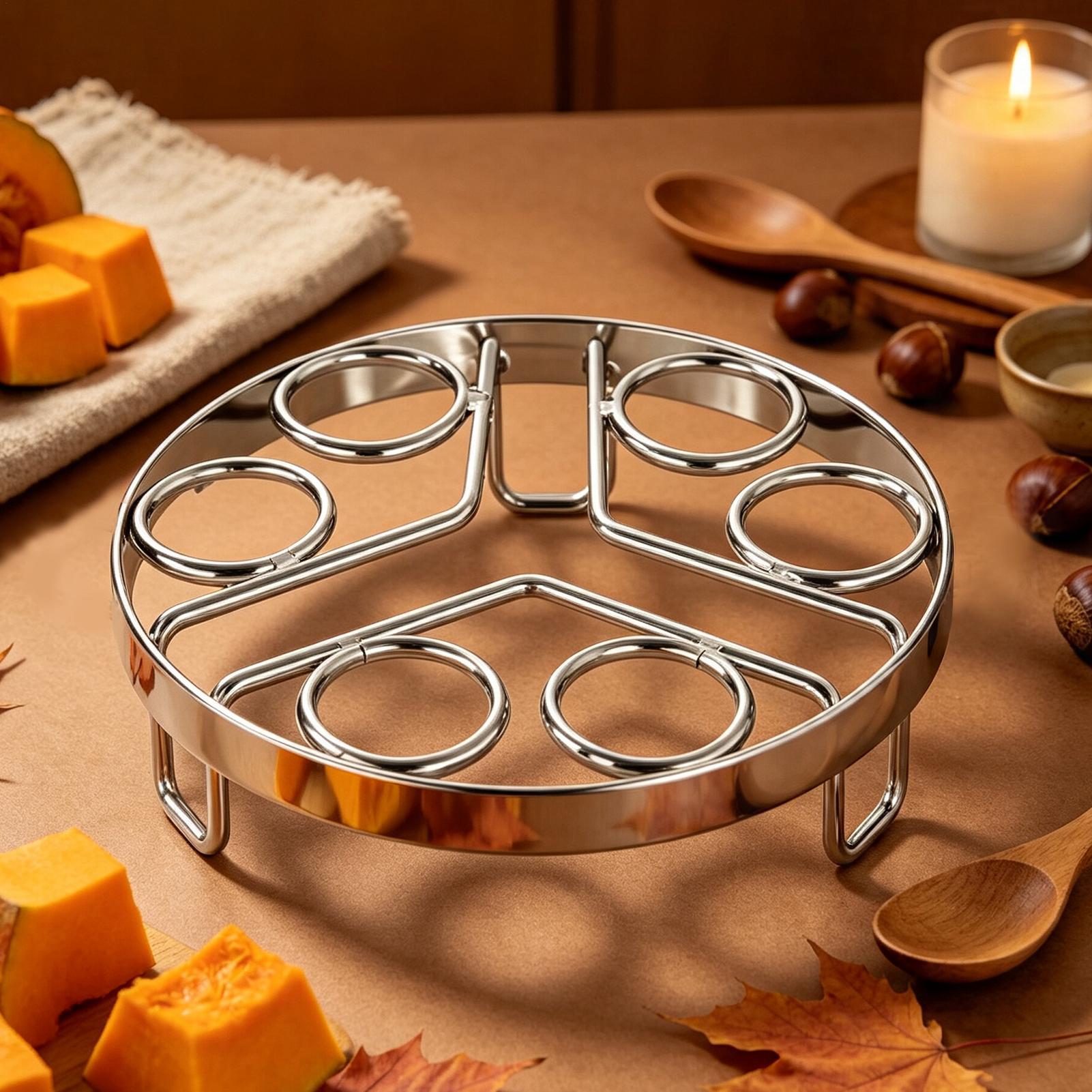 Egg Steamer Rack Stainless Ste - Meal Prep Restaurant ulasan dan harga