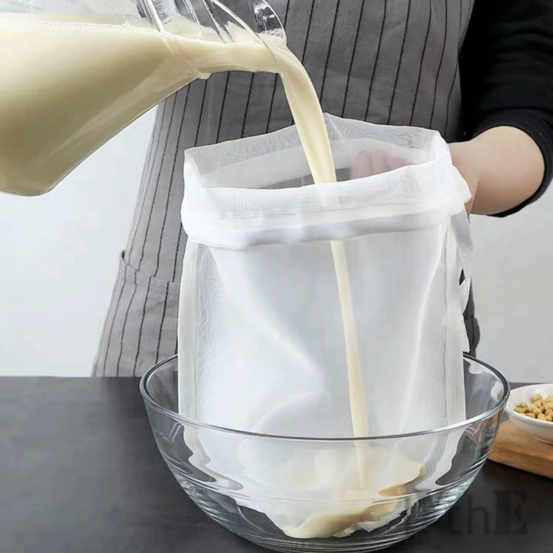 2PC Soy Milk Wine Filter Bag N - Meal Prep Yogurt ulasan dan harga