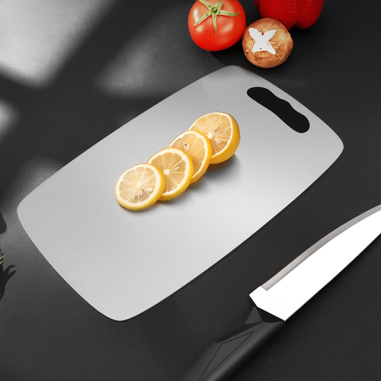 Metal Cutting Board Stainless  - Meal Prep For Cutting ulasan dan harga