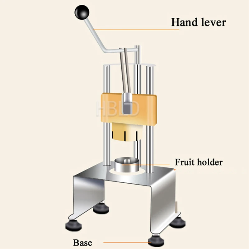 Manual Pineapple Peeling Machi - Pineapple Corer Slicer ulasan dan harga