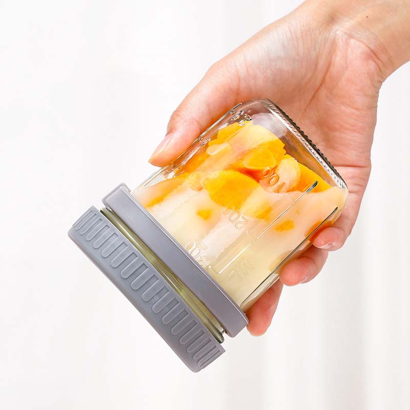 Overnight Oats Container with  - Meal Prep Oatmeal Jars ulasan dan harga