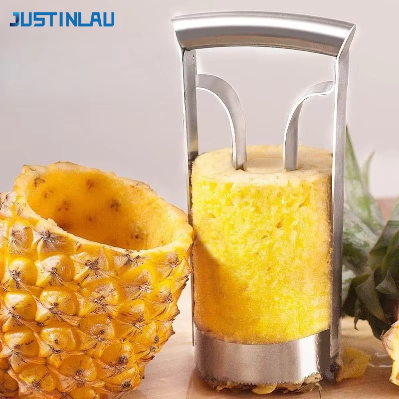 JUSTINLAU Stainless Steel Pine - Pineapple Corer Slicer ulasan dan harga
