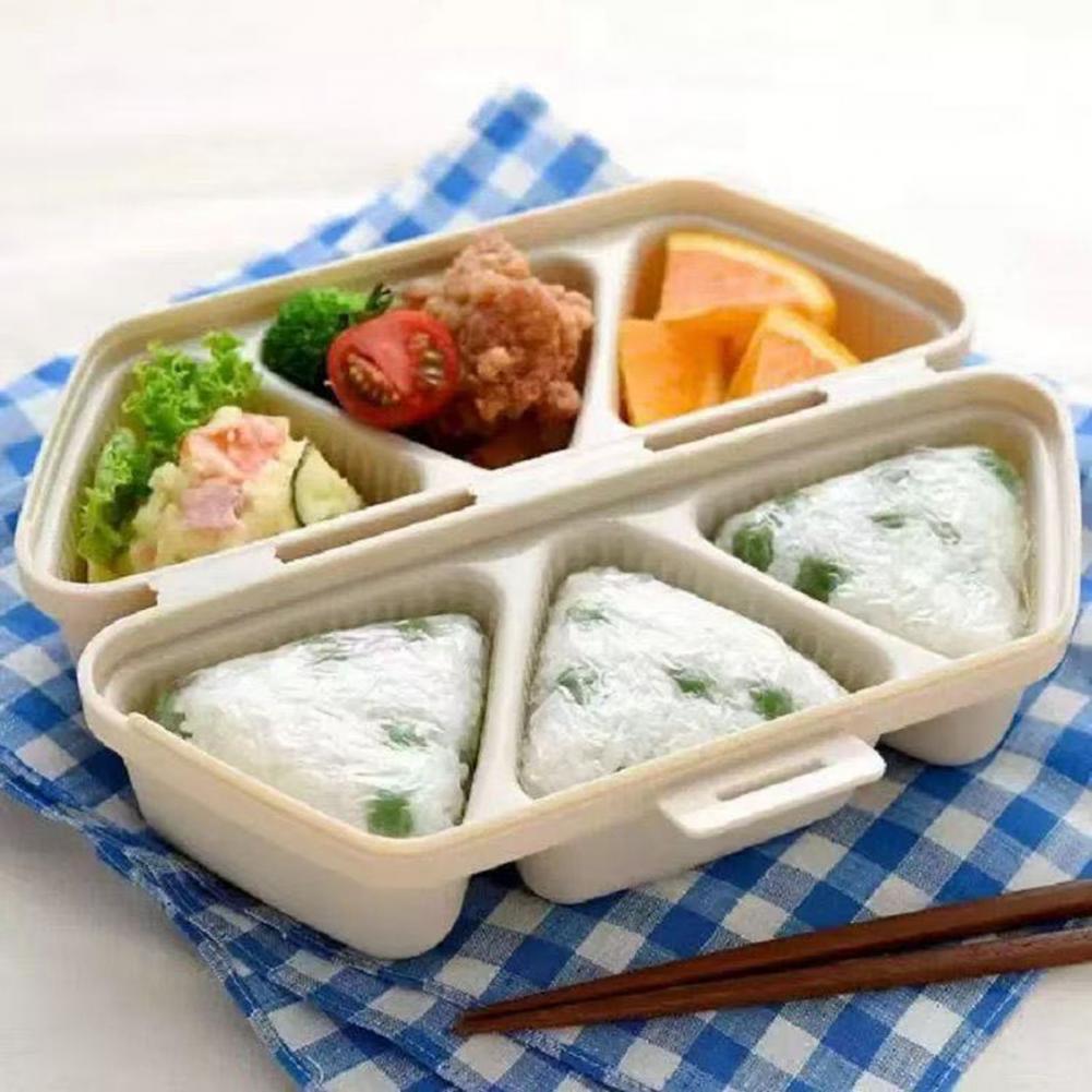 6-Cavity Triangle Onigiri Mold - Meal Prep Onigiri ulasan dan harga