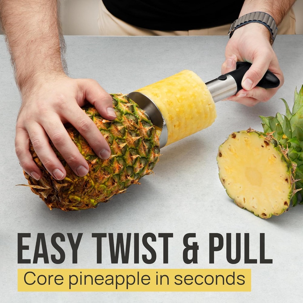 Stainless Steel Pineapple Core - Pineapple Corer Slicer ulasan dan harga